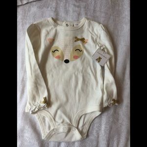 New With Tags Cuddle bear onesie long sleeve 24mo